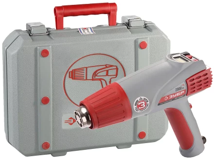 Фен ЗУБP, ЖК-дисплей, электр регулировка t, 3 режима работы, керам изолятор, кейс с насад, 2000Вт ЗТФ-2000ДК купить в Уфе