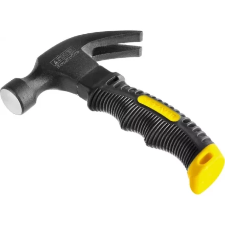 Молоток-гвоздодер &quot;COMPACT&quot; укороченный с фиберглассовой рукояткой, 225г, STAYER Professional 2026-225 купить в Уфе