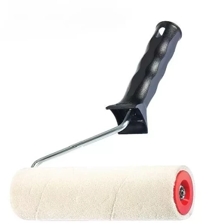 Валик &quot;Велюр&quot; пластмассовая ручка 250 мм ворс 4 мм D 40 мм шерсть  MATRIX 80889 купить в Уфе