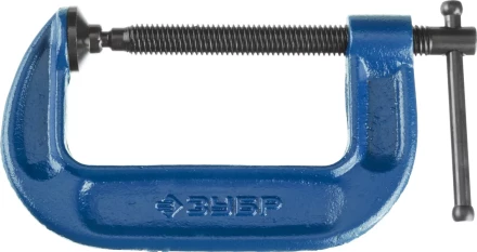 Струбцина  ЗУБР &quot;ПРОФЕССИОНАЛ&quot; тип &quot;G&quot;, корпус - ковкий чугун, 100мм 32245-100_z01 купить в Уфе