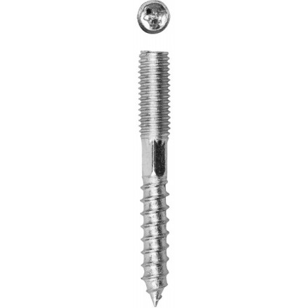 ЗУБР &quot;МАСТЕР&quot;. Шпилька сантехническая, шестигранник, Torx 25, оцинкованная, М10x100мм, 600шт 37870-10-100-600 купить в Уфе