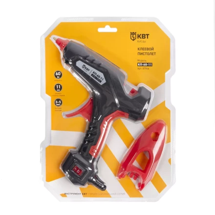 Пистолет клеевой КВТ КП-60-11 60 Вт, стержня 11 мм (87966) купить в Уфе