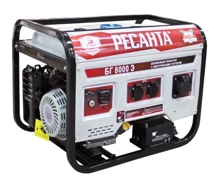 Бензогенератор  Ресанта БГ 8000 Э купить в Уфе