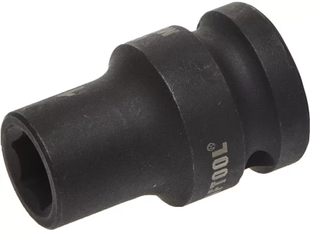 Торцовая головка KRAFTOOL &quot;INDUSTRIE QUALITAT&quot;ударная (1/2&quot;), FLANK, Cr-Mo, фосфатированная, 10 мм 27940-10_z01 купить в Уфе