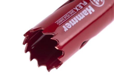 Коронка биметаллическая HAMMER Ф22х38мм 5/8&quot; BiMETALL (224-003) купить в Уфе