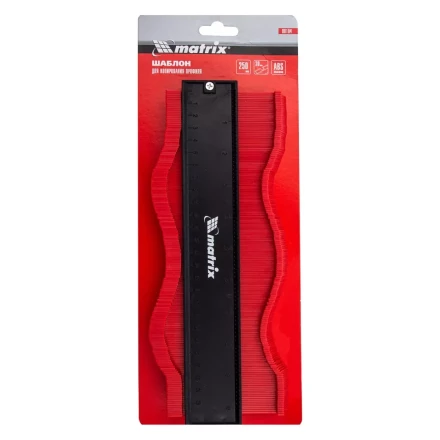 Шаблон для копирования профиля 25 см, пластиковый Matrix 88104 купить в Уфе