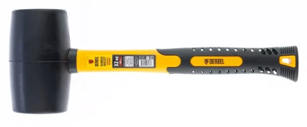 Киянка резиновая, 32 oz, черная резина, фибергласовая рукоятка// Denzel 7711194 купить в Уфе