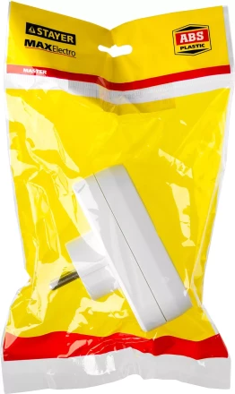 Разветвитель электрический MAXElectro, STAYER 55087-2, 2 гнезда, 10А/220В 55087-2 купить в Уфе