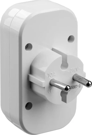 Разветвитель электрический MAXElectro, STAYER 55087-2, 2 гнезда, 10А/220В 55087-2 купить в Уфе