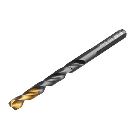 Набор сверл по металлу, 1,5-6,5 мм, HSS-Tin, Golden Tip, 13 шт Denzel 72318 купить в Уфе