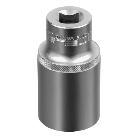 Головка торцевая удлиненная, 30 мм, шестигранная, CrV, под квадрат 1/2 Stels 13885 купить в Уфе