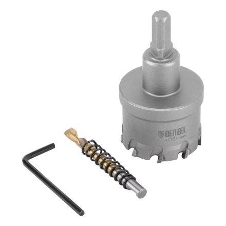 Коронка по металлу твердосплавная, 44 мм Denzel 724014 купить в Уфе