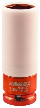 Головка ударная шестигранная 1/2&quot; М21  для л/с дисков S03АD4321 Jonnesway 99429 купить в Уфе