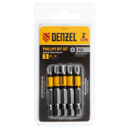Бита PH3x50, 5 шт. Denzel 7711317 купить в Уфе
