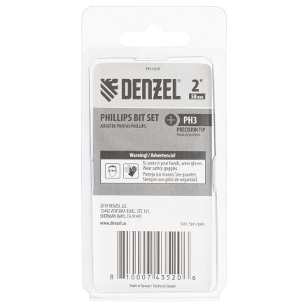 Бита PH3x50, 5 шт. Denzel 7711317 купить в Уфе