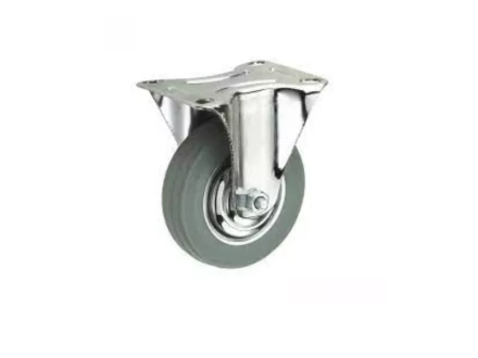 Колесо неповоротное серая резина FC 54 f 125 мм 1027208 купить в Уфе