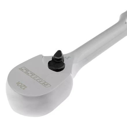 Ключ-трещотка 1/4&quot; Gross 14050, CrV, 120 зубьев, цельнометаллический, хром купить в Уфе