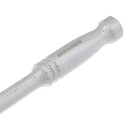 Ключ-трещотка 1/4&quot; Gross 14050, CrV, 120 зубьев, цельнометаллический, хром купить в Уфе