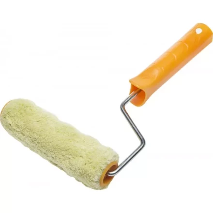 Валик SYNTEX ПОЛИАКРИЛ малярный в сборе, ворс 12мм, бюгель 6мм, 30х150мм, STAYER Master 0319-15 купить в Уфе