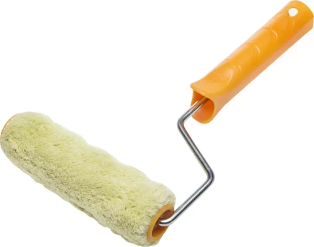 Валик SYNTEX ПОЛИАКРИЛ малярный в сборе, ворс 12мм, бюгель 6мм, 30х150мм, STAYER Master 0319-15 купить в Уфе