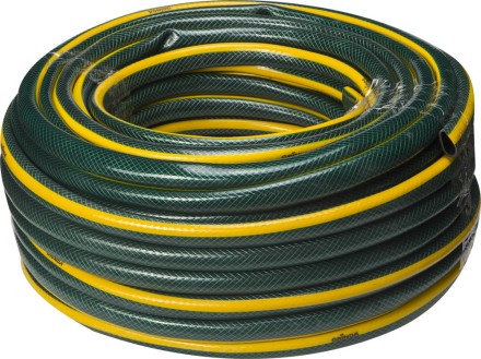 Шланг GRINDA &quot;STANDARD&quot; поливочный, 15 атм., армированный, 3-х слойный, 3/4&quot;х50м 429000-3/4-50 купить в Уфе