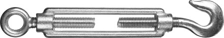 Талреп DIN 1480, крюк-кольцо, оцинкованный, М5, 20 шт, STAYER Master 30515-05 30515-05 купить в Уфе