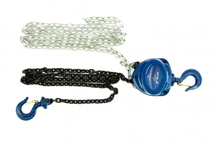 Таль цепная 2 т h подъема 2,5 м расстояние между крюками 400 мм Stels 51946 купить в Уфе