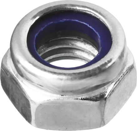 Гайки DIN 985 с нейлоновым кольцом пакет серия ЭКСПЕРТ купить в Уфе