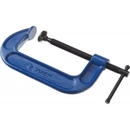 Струбцина ЗУБР "ПРОФЕССИОНАЛ" тип "G", корпус - ковкий чугун, 125мм 32245-125_z01