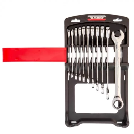 Набор ключей комбинированных Matrix трещоточных 11 шт 14795 купить в Уфе