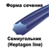 Леска для триммера HEPTAGON LINE (семиугольник) 3.5MMX15M купить в Уфе