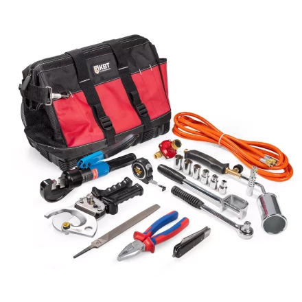 Набор КВТ НИМ-70 для монтажа муфт с прессом гидравлическим, 9 шт. (101926) купить в Уфе