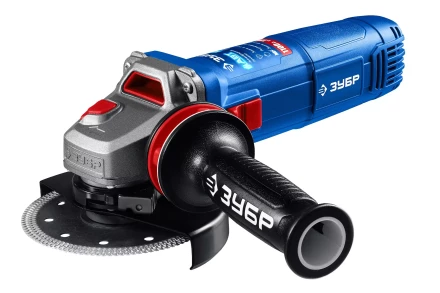 ЗУБР 1100 Вт, d125 мм, УШМ, регулировка оборотов, фланец МИГ, Профессионал (УШМ-П125-1105 Э) купить в Уфе