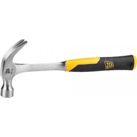 Молоток-гвоздодер JCB цельнокованый, двухкомпонентная виброгасящая рукоятка, 550г JHM004 купить в Уфе