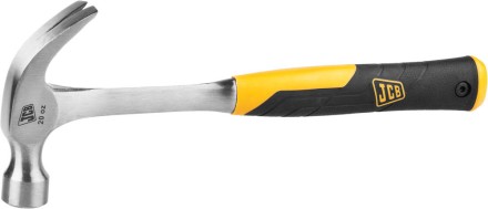 Молоток-гвоздодер JCB цельнокованый, двухкомпонентная виброгасящая рукоятка, 550г JHM004 купить в Уфе