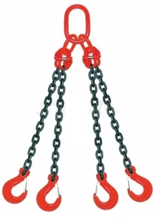 Строп цепной четырехветвевой 4СЦ 2.1 т L=8 м 8 кл купить в Уфе