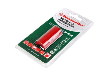 Коронка биметаллическая HAMMER Ф25х38мм 5/8&quot; BiMETALL (224-004) купить в Уфе