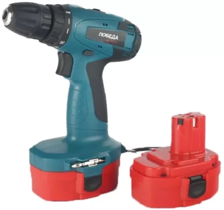 Аккумуляторная дрель-шуруповерт ПОБЕДА ДА-18/2 М PATRIOT купить в Уфе