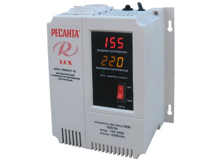 Стабилизатор АСН-1500Н/1-Ц Ресанта Lux купить в Уфе