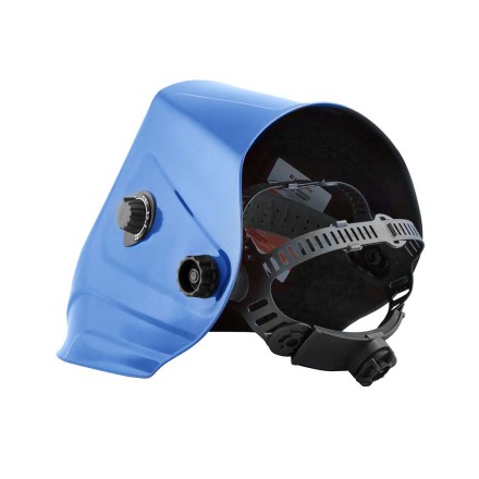 Маска сварщика GEFEST синяя ф-р 9500V FoxWeld без коробки купить в Уфе