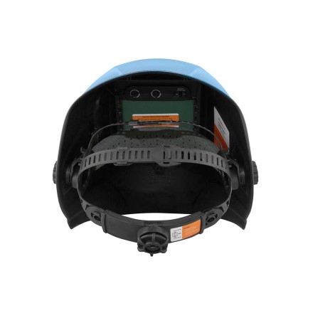Маска сварщика GEFEST синяя ф-р 9500V FoxWeld без коробки купить в Уфе