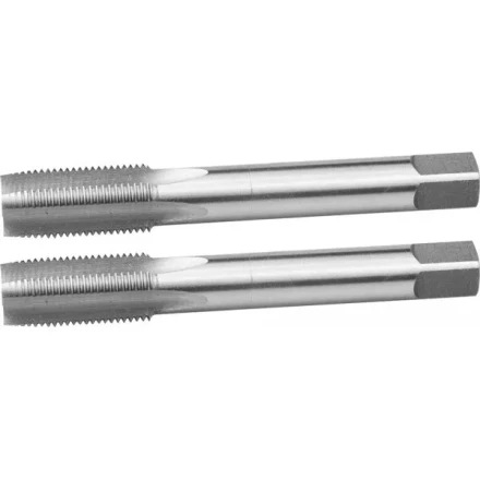 Метчики ЗУБР "ЭКСПЕРТ" машинно-ручные, комплектные для нарезания метрической резьбы, М14 x 1,5, 2шт 4-28007-14-1.5-H2 купить в Уфе