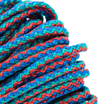 Шнур бельевой полипропиленовый с сердечником, 5 мм L 25 м, цветной, Home Palisad 937145 купить в Уфе