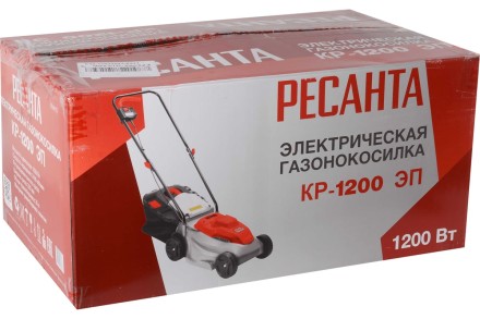 Электрическая газонокосилка Ресанта КР-1200 ЭП 70/4/15 купить в Уфе