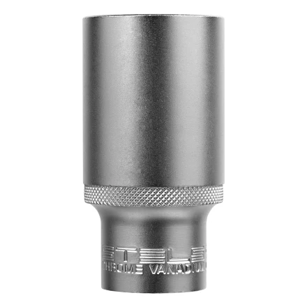 Головка торцевая удлиненная, 32 мм, шестигранная, CrV, под квадрат 1/2 Stels 13886 купить в Уфе