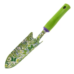 Совок посадочный узкий Palisad, 55 х 330 мм, стальной, пластиковая рукоятка, Flower Green, 620375