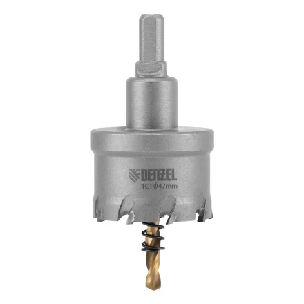 Коронка по металлу твердосплавная, 47 мм Denzel 724015 купить в Уфе