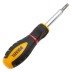 Отвертка комбинированная Denzel, SL3/16&quot;-PH1, SL1/4&quot;-PH2, 3-х компонентная рукоятка, 7713381 купить в Уфе