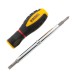 Отвертка комбинированная Denzel, SL3/16&quot;-PH1, SL1/4&quot;-PH2, 3-х компонентная рукоятка, 7713381 купить в Уфе