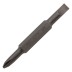 Отвертка комбинированная Denzel, SL3/16&quot;-PH1, SL1/4&quot;-PH2, 3-х компонентная рукоятка, 7713381 купить в Уфе
